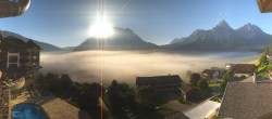 Archiv Foto Webcam Panoramablick Zugspitze 06:00