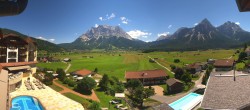 Archiv Foto Webcam Panoramablick Zugspitze 11:00
