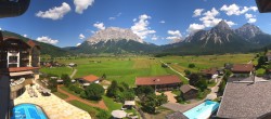 Archiv Foto Webcam Panoramablick Zugspitze 13:00