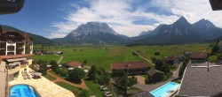 Archiv Foto Webcam Panoramablick Zugspitze 11:00