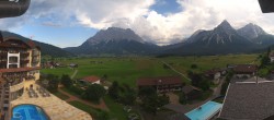 Archiv Foto Webcam Panoramablick Zugspitze 15:00