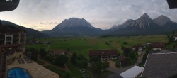 Archiv Foto Webcam Panoramablick Zugspitze 19:00