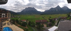 Archiv Foto Webcam Panoramablick Zugspitze 09:00