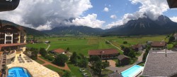 Archiv Foto Webcam Panoramablick Zugspitze 11:00