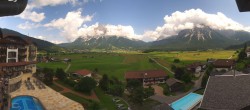 Archiv Foto Webcam Panoramablick Zugspitze 13:00