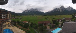 Archiv Foto Webcam Panoramablick Zugspitze 15:00