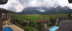 Archiv Foto Webcam Panoramablick Zugspitze 11:00