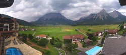 Archiv Foto Webcam Panoramablick Zugspitze 15:00