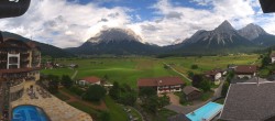 Archiv Foto Webcam Panoramablick Zugspitze 15:00