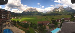 Archiv Foto Webcam Panoramablick Zugspitze 15:00