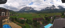 Archiv Foto Webcam Panoramablick Zugspitze 13:00