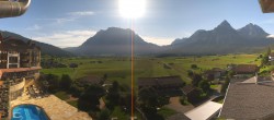 Archiv Foto Webcam Panoramablick Zugspitze 07:00