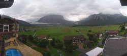 Archived image Webcam Panoramic view Hotel Post Lermoos 07:00