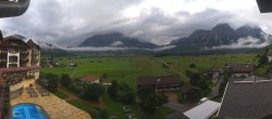 Archived image Webcam Panoramic view Hotel Post Lermoos 07:00