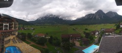 Archived image Webcam Panoramic view Hotel Post Lermoos 11:00