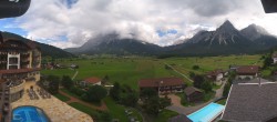Archiv Foto Webcam Panoramablick Zugspitze 13:00