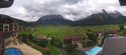 Archiv Foto Webcam Panoramablick Zugspitze 13:00