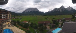 Archiv Foto Webcam Panoramablick Zugspitze 15:00