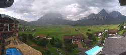 Archiv Foto Webcam Panoramablick Zugspitze 13:00