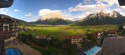 Archiv Foto Webcam Panoramablick Zugspitze 17:00