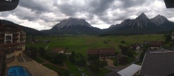 Archiv Foto Webcam Panoramablick Zugspitze 19:00