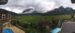 Archiv Foto Webcam Panoramablick Zugspitze 13:00