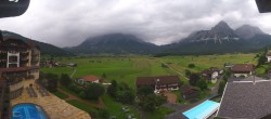 Archiv Foto Webcam Panoramablick Zugspitze 13:00