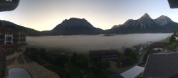 Archiv Foto Webcam Panoramablick Zugspitze 05:00
