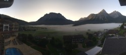 Archiv Foto Webcam Panoramablick Zugspitze 06:00