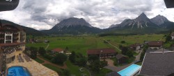 Archiv Foto Webcam Panoramablick Zugspitze 13:00
