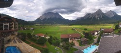 Archiv Foto Webcam Panoramablick Zugspitze 15:00
