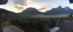 Archiv Foto Webcam Panoramablick Zugspitze 05:00