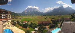 Archiv Foto Webcam Panoramablick Zugspitze 11:00