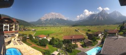Archiv Foto Webcam Panoramablick Zugspitze 13:00
