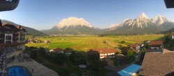 Archiv Foto Webcam Panoramablick Zugspitze 17:00