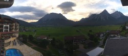 Archiv Foto Webcam Panoramablick Zugspitze 06:00