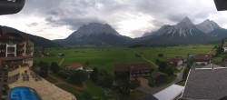 Archiv Foto Webcam Panoramablick Zugspitze 09:00