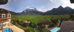 Archiv Foto Webcam Panoramablick Zugspitze 11:00