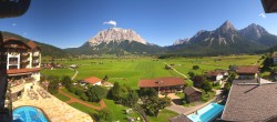 Archived image Webcam Panoramic view Hotel Post Lermoos 13:00
