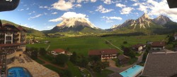 Archiv Foto Webcam Panoramablick Zugspitze 15:00