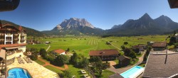 Archiv Foto Webcam Panoramablick Zugspitze 11:00