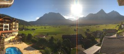 Archiv Foto Webcam Panoramablick Zugspitze 08:00