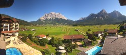 Archiv Foto Webcam Panoramablick Zugspitze 13:00