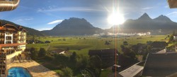 Archiv Foto Webcam Panoramablick Zugspitze 08:00