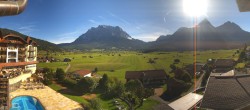 Archiv Foto Webcam Panoramablick Zugspitze 09:00