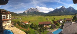 Archiv Foto Webcam Panoramablick Zugspitze 13:00
