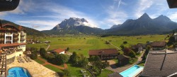 Archiv Foto Webcam Panoramablick Zugspitze 11:00