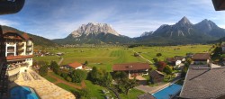 Archiv Foto Webcam Panoramablick Zugspitze 13:00