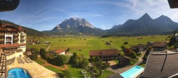 Archiv Foto Webcam Panoramablick Zugspitze 11:00