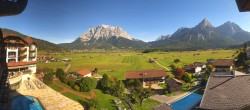 Archiv Foto Webcam Panoramablick Zugspitze 13:00